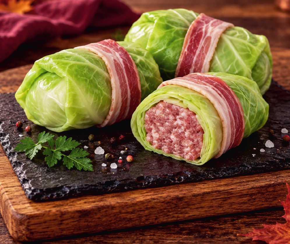 Frische Kohlroulade